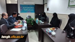 جلسه تعیین مدیران گروه های آموزشی برگزار شد. 2