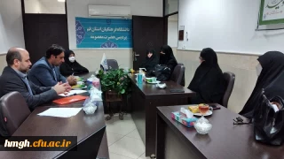 جلسه تعیین مدیران گروه های آموزشی برگزار شد.