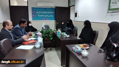 جلسه تعیین مدیران گروه های آموزشی برگزار شد.