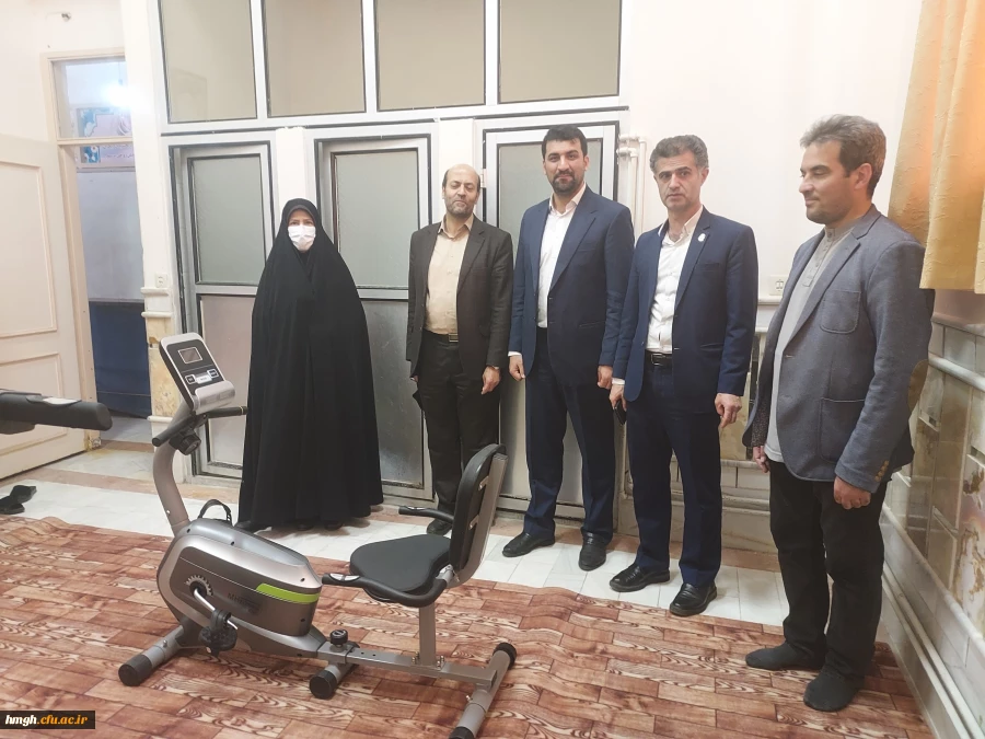 بازدید مدیر کل تربیت بدنی دانشگاه فرهنگیان از پردیس حضرت معصومه(س) 2