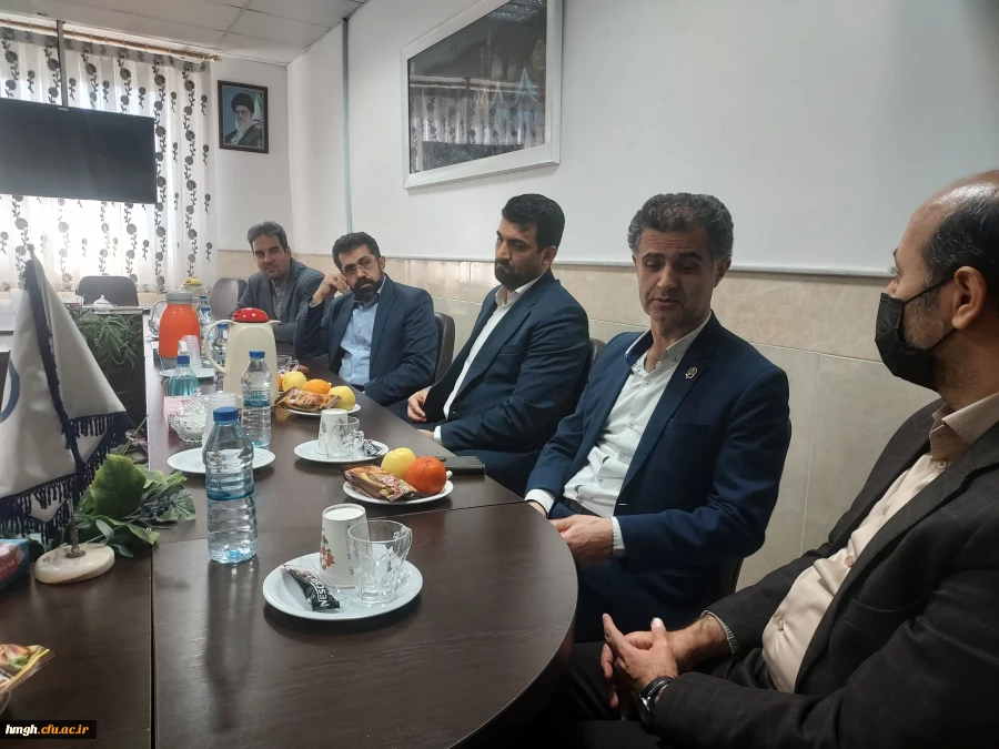 بازدید مدیر کل تربیت بدنی دانشگاه فرهنگیان از پردیس حضرت معصومه(س) 2