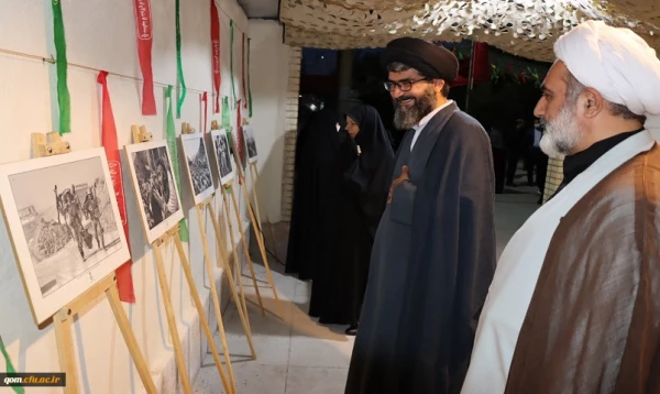 چهارمین سالگرد تدفین شهید گمنام در پردیس حضرت معصومه(س) 
 2