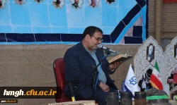 چهارمین سالگرد تدفین شهید گمنام در پردیس حضرت معصومه(س) 
 2