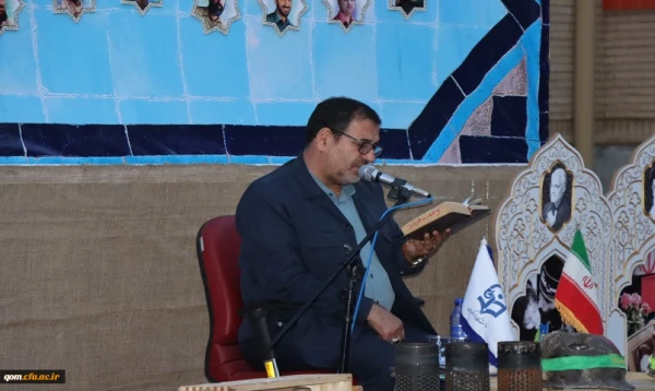 چهارمین سالگرد تدفین شهید گمنام در پردیس حضرت معصومه(س) 
 2