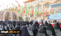 چهارمین سالگرد تدفین شهید گمنام در پردیس حضرت معصومه(س) 
 2