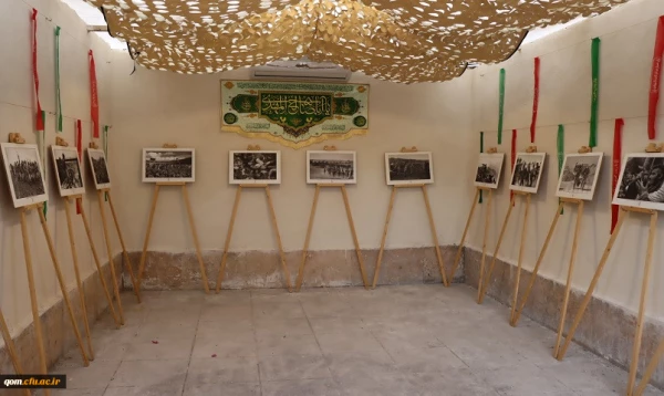 چهارمین سالگرد تدفین شهید گمنام در پردیس حضرت معصومه(س) 
 2