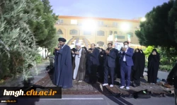 چهارمین سالگرد تدفین شهید گمنام در پردیس حضرت معصومه(س) 
 2