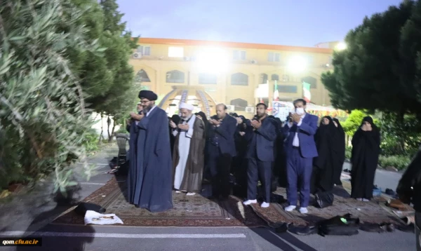 چهارمین سالگرد تدفین شهید گمنام در پردیس حضرت معصومه(س) 
 2