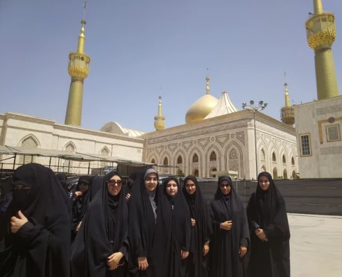 حضور دانشجو معلمان  پردیس حضرت معصومه(س) در مراسم سالگرد رحلت امام خمینی(ره) 2