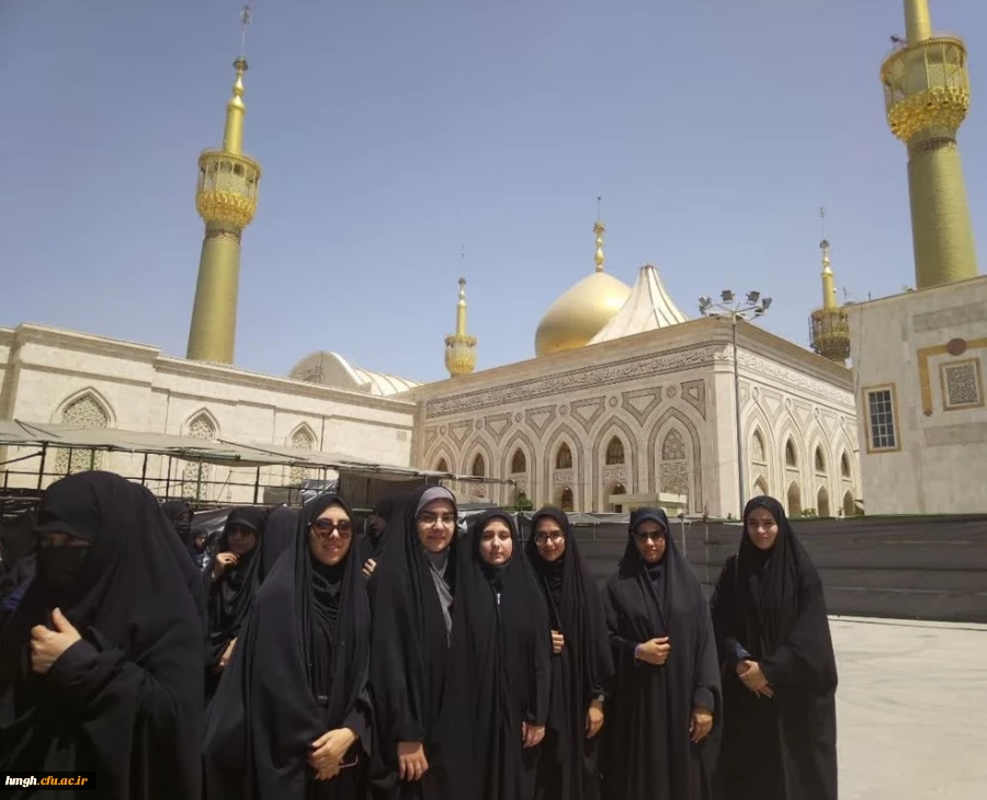 حضور دانشجو معلمان  پردیس حضرت معصومه(س) در مراسم سالگرد رحلت امام خمینی(ره) 2