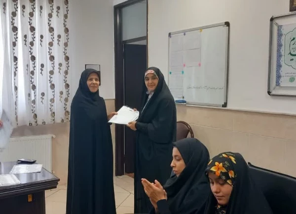 تودیع و معارفه اعضای شورای صنفی پردیس حضرت معصومه(س)  2