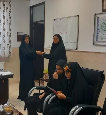 تودیع و معارفه اعضای شورای صنفی پردیس حضرت معصومه(س)  2