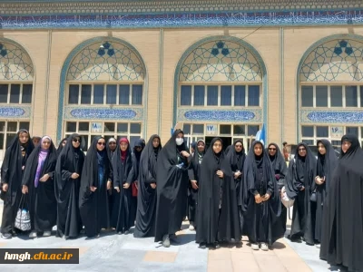 بازدید دانشجومعلمان پردیس حضرت معصومه (س) از نمایشگاه «الف تا» 