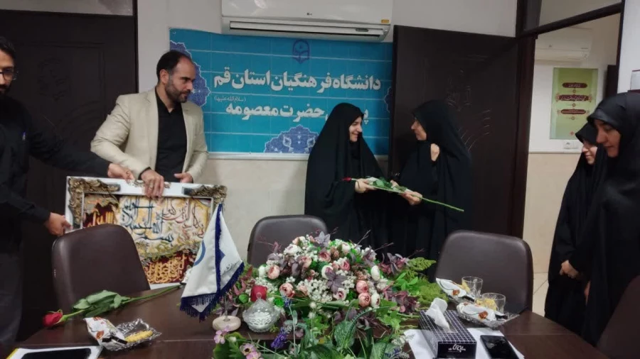 تودیع و معارفه مسؤول بسیج دانشجویی پردیس حضرت معصومه(س) 2