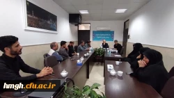 با حضور رئیس اداره منابع انسانی دانشگاه فرهنگیان استان قم برگزار شد: 

جلسه اداری با کارکنان شرکتی پردیس حضرت معصومه(س) 2