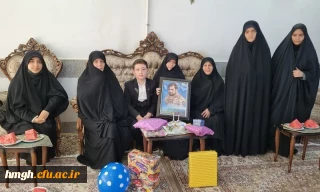 دیدار با خانواده شهید مهدی علیدوست 