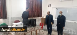 بازدید رییس اداره حراست دانشگاه فرهنگیان استان قم از روند برگزاری مصاحبه داوطلبان ورود به دانشگاه فرهنگیان 4