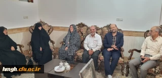 به مناسبت هفته دفاع مقدس انجام شد: 

دیدار با خانواده رزمنده و آزاده سرافراز پردیس حضرت معصومه(س)    