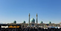 حضور دانشجومعلمان در مراسم عهد سربازی در جمکران 2