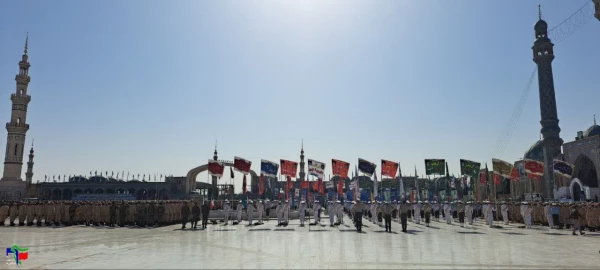 حضور دانشجومعلمان در مراسم عهد سربازی در جمکران 5