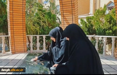 غبارروبی مزار شهید گمنام