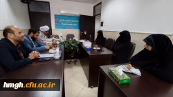 با حضور مسؤول دفتر نهاد نمایندگی مقام معظم رهبری در دانشگاه فرهنگیان استان قم انجام شد: 

معارفه کارشناس دفتر نهاد نمایندگی مقام معظم رهبری در پردیس حضرت معصومه(س) 2