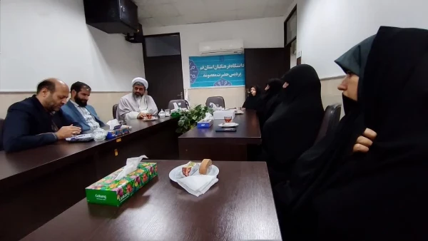 با حضور مسؤول دفتر نهاد نمایندگی مقام معظم رهبری در دانشگاه فرهنگیان استان قم انجام شد: 

معارفه کارشناس دفتر نهاد نمایندگی مقام معظم رهبری در پردیس حضرت معصومه(س) 2