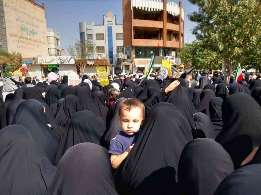 شرکت دانشجومعلمان در راهپیمایی حمایت از مردم مظلوم فلسطین     3