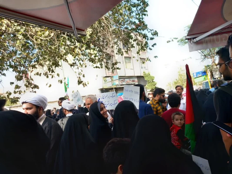 شرکت دانشجومعلمان در راهپیمایی حمایت از مردم مظلوم فلسطین     4