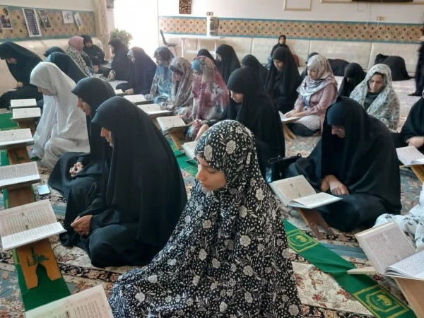 برگزاری محفل انس با قرآن  2