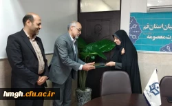 برگزاری جلسه تجلیل از مسؤول هوشمندسازی پردیس حضرت معصومه(س) 2