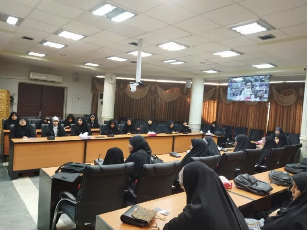 بازدید از کتابخانه دانشگاه ادیان و مذاهب 3