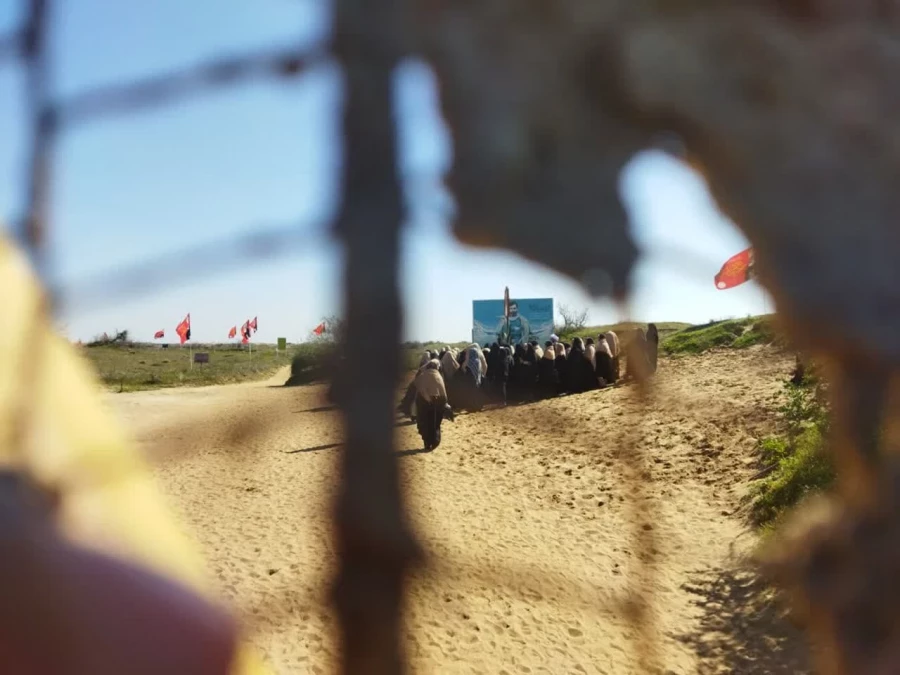 حضور دانشجو معلمان دختر پردیس حضرت معصومه (س) در اردوی راهیان نور مناطق جنگی جنوب کشور 2