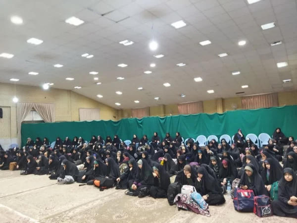 حضور دانشجو معلمان دختر پردیس حضرت معصومه (س) در اردوی راهیان نور مناطق جنگی جنوب کشور 2