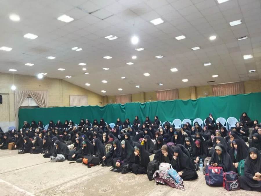 حضور دانشجو معلمان دختر پردیس حضرت معصومه (س) در اردوی راهیان نور مناطق جنگی جنوب کشور 2