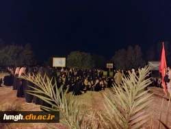 حضور دانشجو معلمان دختر پردیس حضرت معصومه (س) در اردوی راهیان نور مناطق جنگی جنوب کشور 2