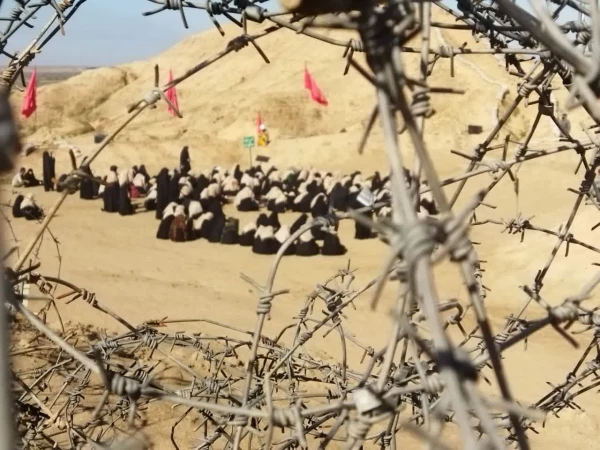 حضور دانشجو معلمان دختر پردیس حضرت معصومه (س) در اردوی راهیان نور مناطق جنگی جنوب کشور 2