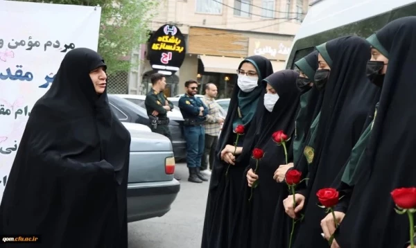 همزمان با اجرای طرح نور انجام شد: 

تجلیل دانشگاه فرهنگیان استان قم از زحمات نیروهای فراجای استان در اجرای طرح نور (عفاف و حجاب)
 2