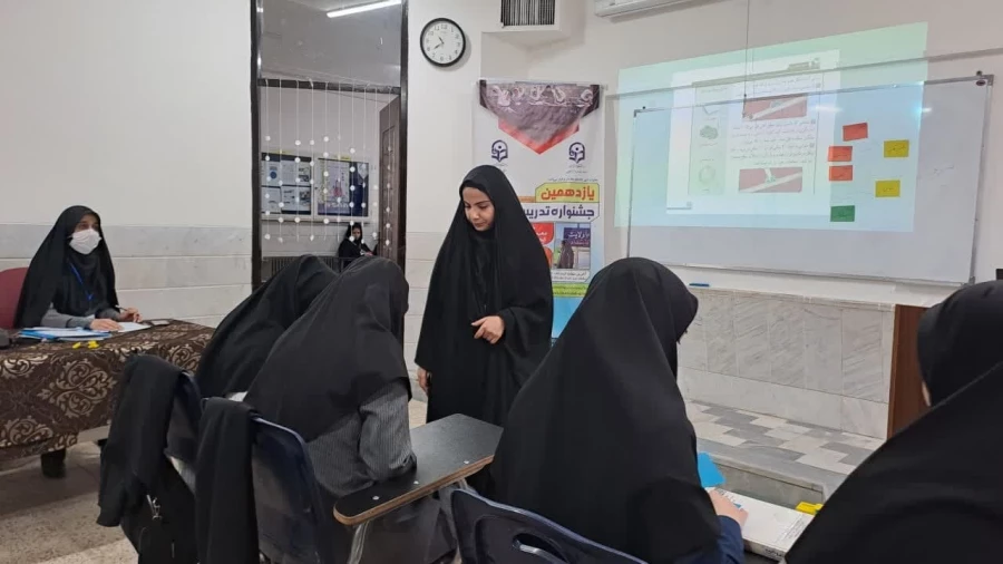 در پردیس حضرت معصومه(س) برگزار شد:

 مرحله مقدماتی یازدهمین جشنواره تدریس برتر دانشجومعلمان 2