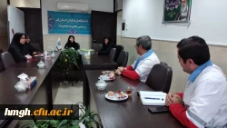 برگزاری جلسه گسترش همکاری های سازمان هلال احمر استان قم و پردیس حضرت معصومه(س) 2