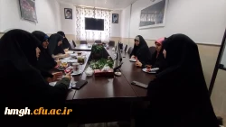 برگزاری جلسه کارگروه عفاف و حجاب 3