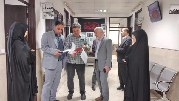 بازدید هیأت نظارت، ارزیابی و تضمین کیفیت دانشگاه های قم از بخش های مختلف پردیس حضرت معصومه(س) 2