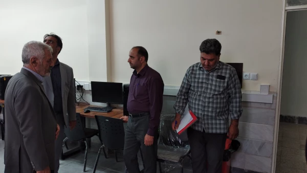 بازدید هیأت نظارت، ارزیابی و تضمین کیفیت دانشگاه های قم از بخش های مختلف پردیس حضرت معصومه(س) 2