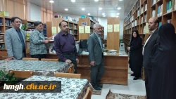 بازدید هیأت نظارت، ارزیابی و تضمین کیفیت دانشگاه های قم از بخش های مختلف پردیس حضرت معصومه(س) 2