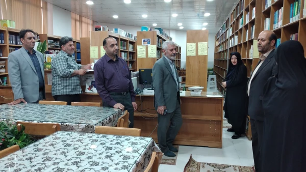 بازدید هیأت نظارت، ارزیابی و تضمین کیفیت دانشگاه های قم از بخش های مختلف پردیس حضرت معصومه(س) 2