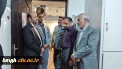 بازدید هیأت نظارت، ارزیابی و تضمین کیفیت دانشگاه های قم از بخش های مختلف پردیس حضرت معصومه(س) 2