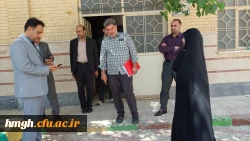 بازدید هیأت نظارت، ارزیابی و تضمین کیفیت دانشگاه های قم از بخش های مختلف پردیس حضرت معصومه(س) 2