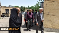 بازدید هیأت نظارت، ارزیابی و تضمین کیفیت دانشگاه های قم از بخش های مختلف پردیس حضرت معصومه(س) 2