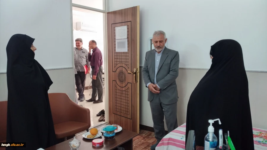 بازدید هیأت نظارت، ارزیابی و تضمین کیفیت دانشگاه های قم از بخش های مختلف پردیس حضرت معصومه(س) 2