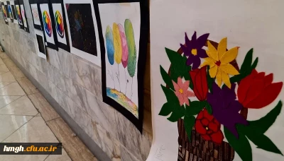 برگزاری نمایشگاه آثار هنری دانشجومعلمان پردیس حضرت معصومه(س)